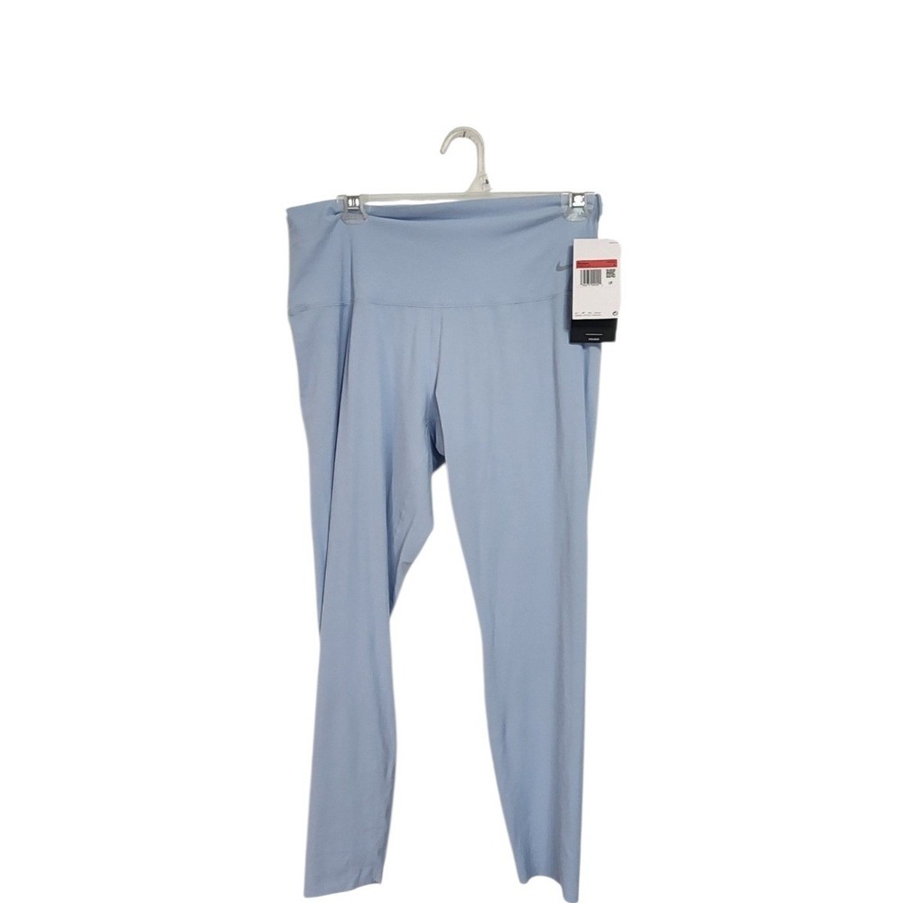 Nike Zenvy Leggings Women Large Light Blue New With Tags